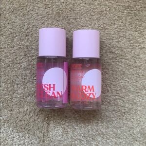 Two Travel Size Mists